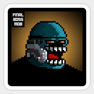 Final Boss Mob #66 Sticker